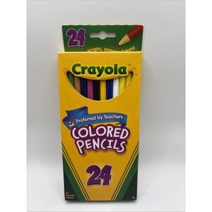 2007 Vintage Binney & Smith Crayola Colored Pencils‎ 24 Count 68-4042